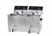 Фритюрница 8л+8л Hurakan HKN-FT88NM с кранами Фритюрница 8л+8л Hurakan HKN-FT88NM с кранами