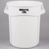 Контейнер 75.7л  Rubbermaid BRUTE® белый FG262000WHT с вент. системой, без крышки