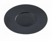 Тарелка круглая 310мм черная Фарфор «Glossy-Black» F2429BY-12L 81200050  /3/