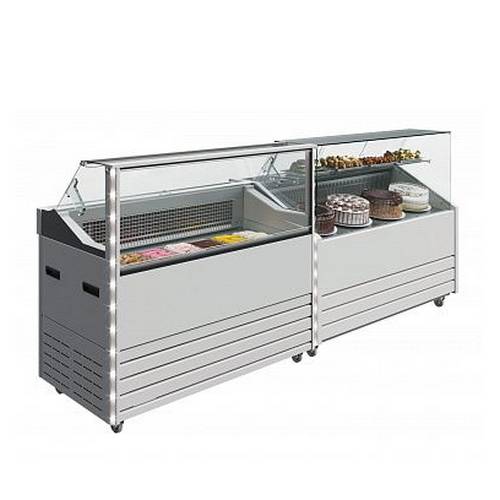 Витрина для мороженого IC72 BLISS SL 1,3-1 пропан (индивидуальное исполнение)