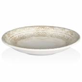 Тарелка глубокая 21 см,фарфор Antico By Bone AN-ZT-21-CK /12/