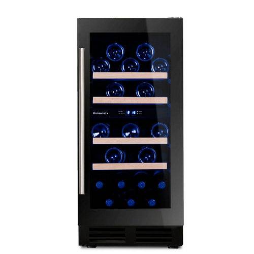 Винный шкаф компрессорный встраиваемый DUNAVOX DAU-32.78DB 2 температурные зоны Винный шкаф компрессорный встраиваемый DUNAVOX DAU-32.78DB 2 температурные зоны