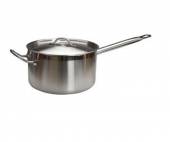 Сотейник 6,3л нерж. двойное дно крышка индукция MGSteel 19163