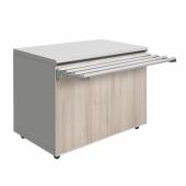 Прилавок нейтральный Luxstahl ПН-900