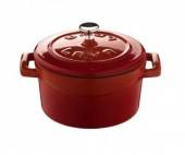 Кастрюля 0,35 л чугун d=10 см красная "TRENDY" LAVA 46805 Кастрюля 0,35 л чугун d=10 см красная "TRENDY" LAVA 46805