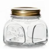 Банка для сыпучих 300мл Homemade Pasabahce-завод Бор с крышкой металлич. 80383 /24/