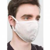 Маска защитная одноразовая из спанбонда (МП1) на резинках /20/ 63755
