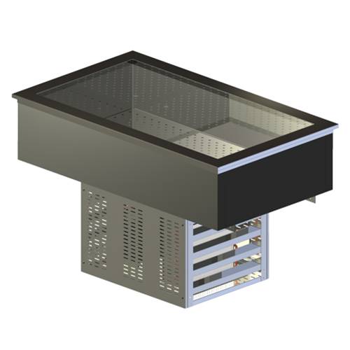 Ванна охлаждаемая встраиваемая для льда Gastrolux ВОВ-176/Л Ванна охлаждаемая встраиваемая для льда Gastrolux ВОВ-176/Л