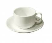 Чайная пара 250мл Chan Wave (Classic) Ivory ч+б /6/ фк Чайная пара 250мл Chan Wave (Classic) Ivory ч+б /6/ фк