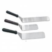 Лопатка 200х95мм изогнутая Maco нерж. пластиковая ручка CSP08K