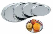 Поднос сервировочный круглый 45см Eksi STR18 нерж.