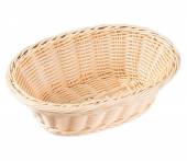 Корзина для хлеба овальная 180*120*65мм, полиротанг Maco WB1812 Корзина для хлеба овальная 180*120*65мм, полиротанг Maco WB1812