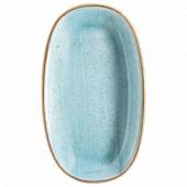 Блюдо овальное 24х14см фарфор Gourmet Aura Aqua Bonna AAQGRM24OKY b Блюдо овальное 24х14см фарфор Gourmet Aura Aqua Bonna AAQGRM24OKY b