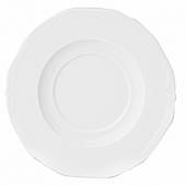 Блюдце 135мм Афродита Lubiana фарфор 2672-white 03022132