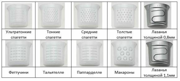 Аппарат для приготовления пасты Hurakan HKN-PM6 (экструдер) 10 насадок