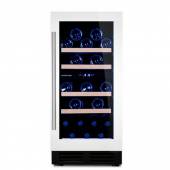 Винный шкаф компрессорный встраиваемый DUNAVOX DAU-32.78DW 2 температурные зоны