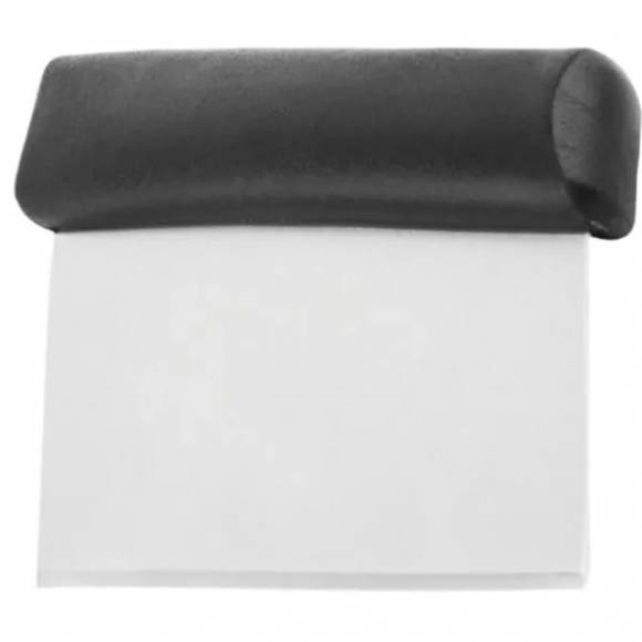 Скребок для уборки стола сталь нерж.,пластик ,L=15,1,B=11,5см металлич.,черный APS 88930