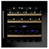 В Винный шкаф компрессорный встраиваемый DUNAVOX DAB-36.80DB 2 температурные зоны В Винный шкаф компрессорный встраиваемый DUNAVOX DAB-36.80DB 2 температурные зоны