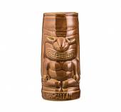 Стакан для коктейля 450 мл. d=73 мм. h=170 мм. керамика, коричневый Тики 80693