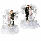 Фигурка для торта "Свадебная пара" набор 2 шт.