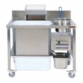 Стол для панировки с автоматическим просеиванием Robolabs SR-P1-1A