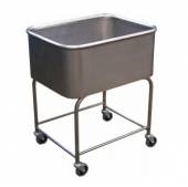 Тележка-бак для прачечной ТП26.6  ОЛДАК нерж. 80л, г/п 50кг