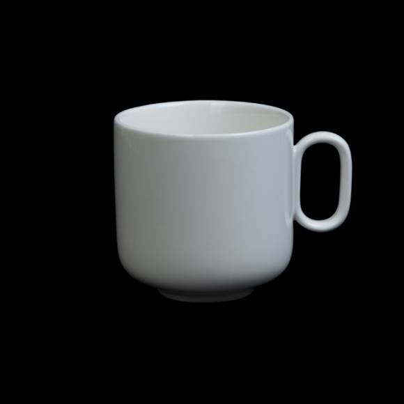 Чашка чайная 325мл Corone Rosenthal Hotel фарфор белый LQ-QK15200 фк9212