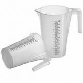 Мерный кувшин 1л Paderno полипропилен D=12/18, H=16.5см 47607-10  02040240