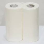 Полотенце бумажное в рулоне Кабаре 225мм 2 слоя/80отр/ЭкономВАЙТ/12/