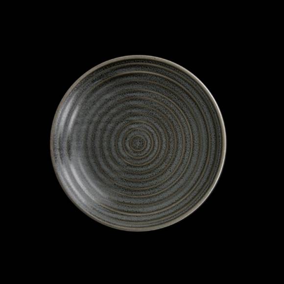 Тарелка мелкая без бортов 180 мм Corone Urbano серый 10597cem Тарелка мелкая без бортов 180 мм Corone Urbano серый 10597cem