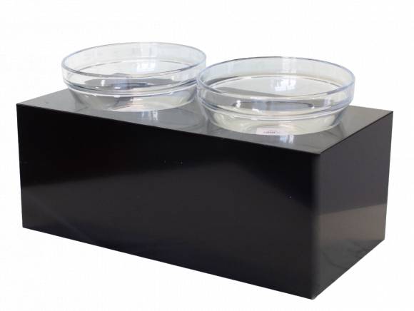 Подставка для салатниц серия RD2 композит 450х230х180 цвет черный
