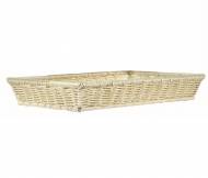 Корзинка для хлеба 415х280х65мм прямоугольная полипропилен бежевая KT3426 кт1928 Корзинка для хлеба 415х280х65мм прямоугольная полипропилен бежевая KT3426 кт1928