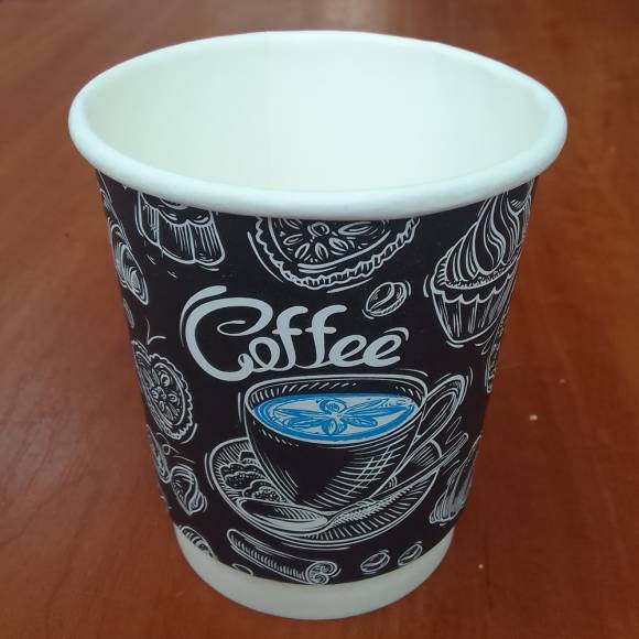 Стакан бумажный 2-х сл 250мл Десерт туба 20шт. /20/