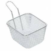 Корзинка для подачи картошки фри «Проотель» нерж.105х60мм B=90мм BSK196  04081405 Корзинка для подачи картошки фри «Проотель» нерж.105х60мм B=90мм BSK196  04081405