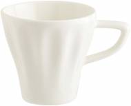 Чашка кофейная 70 мл 65 мм h=60 мм Белый, форма Ро Bonna Raw RAW01ESP-F