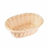 Корзина для хлеба овальная 235*150*70мм, полиротанг Maco WB2315 Корзина для хлеба овальная 235*150*70мм, полиротанг Maco WB2315