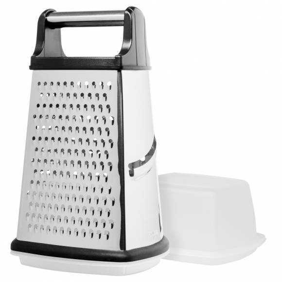 Терка 4-х гранная 24 см. нерж. с платик. ручкой Abert V670695001