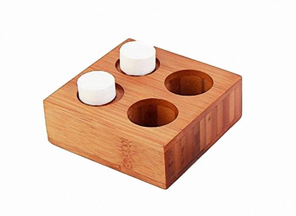 Подставка под салфетки Ошибори, на 2 персоны, бамбук /12/