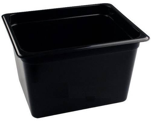 Гастроемкость GN1/2-200 черная Рестола 422100813 11,7л /6/