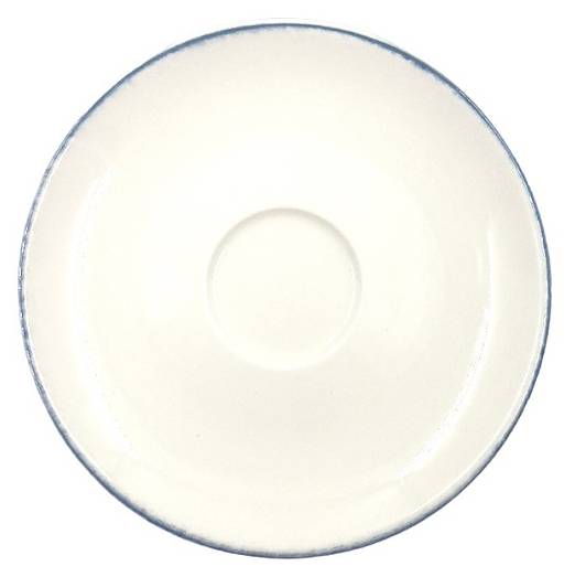 Блюдце 120 мм фарфор Gourmet Retro Bonna E101GRM02KT синий край b