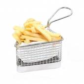 Емкость для закусок сетчатая треугольная 11см h8см, нерж. Maco BSK215NM Емкость для закусок сетчатая треугольная 11см h8см, нерж. Maco BSK215NM