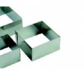 Форма кондитерская "Квадрат"  100х100мм MGSteel CRSQ3