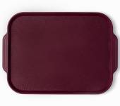 Поднос прямоугольный 45x34,5см вишневый поверхность классик (505) MGprof 1730
