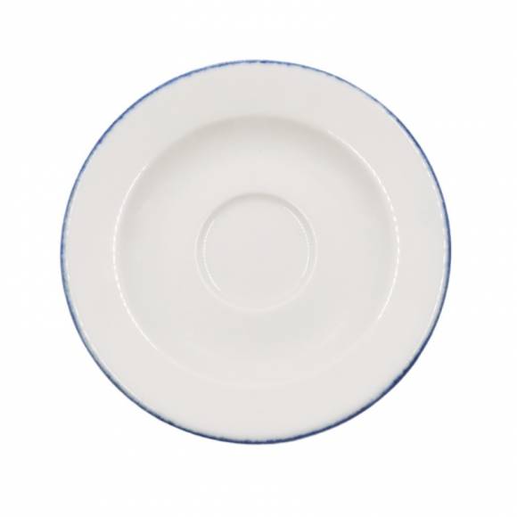 Блюдце 120 мм фарфор Banquet Retro Bonna E101BNC02KT синий край b