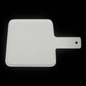 Доска для подачи 180х157мм трапеция с ручкой Corone Carre фарфор LQ-Q2740 фк0816 Доска для подачи 180х157мм трапеция с ручкой Corone Carre фарфор LQ-Q2740 фк0816