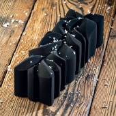 Форма для мороженого/суфле 3D "Аканто" 251х83мм h79мм (объем 1,25л), силикон Pavoni KE067S Форма для мороженого/суфле 3D "Аканто" 251х83мм h79мм (объем 1,25л), силикон Pavoni KE067S