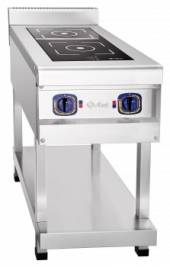 Плита индукционная 2-х конфорочная КИП-2П-01 нерж. серия 900