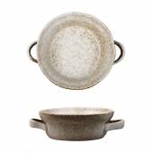 Бульонница с двумя ручками 800мл 160мм Stockholm Brown Spider Silk P.L. JM2322 /6/