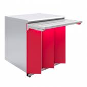 Прилавок нейтральный Origami Luxstahl ПН-900 Premium