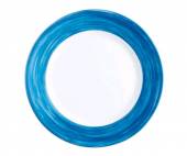 Тарелка d=235 мм синий край Браш H3607  40582 /6/